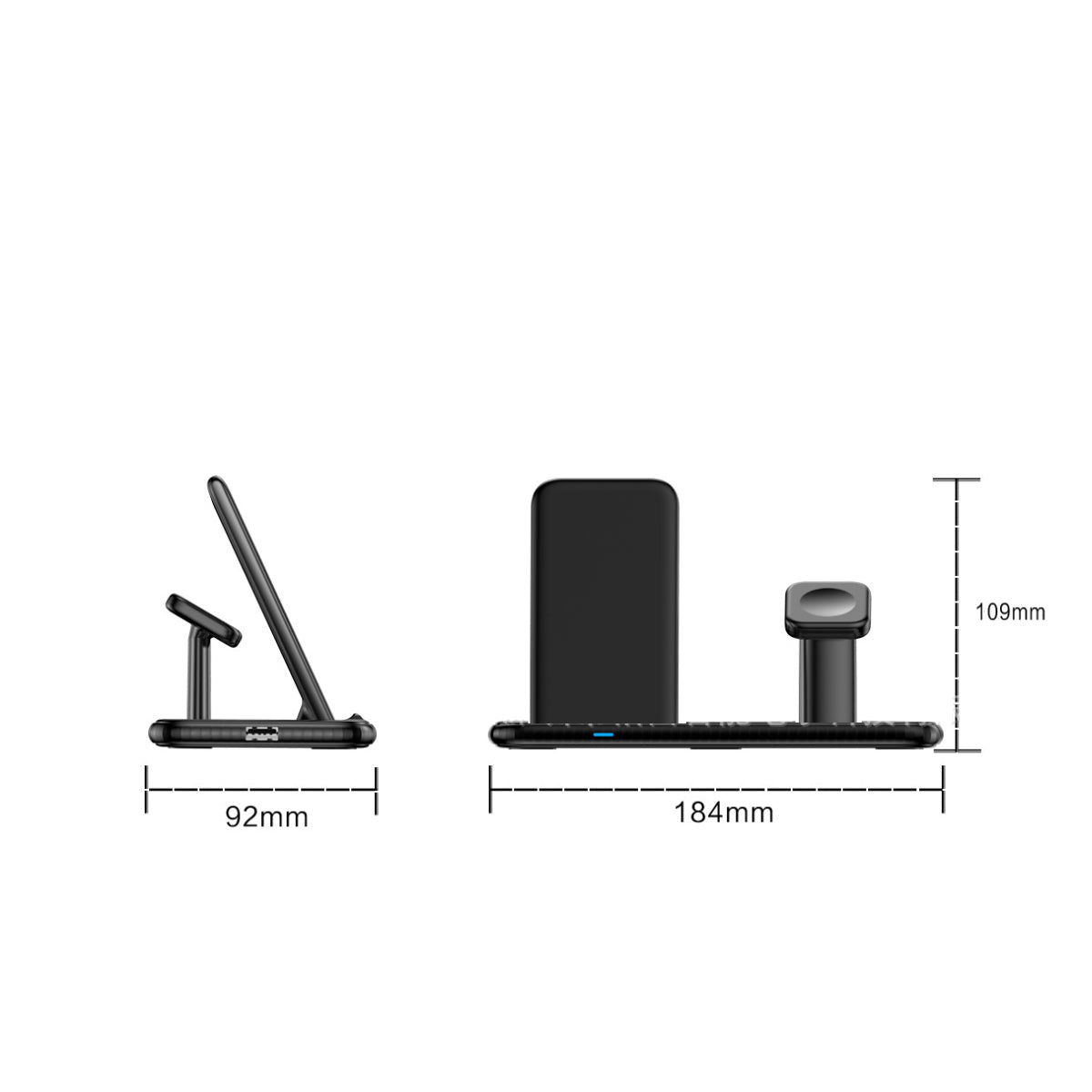 4 in 1 Wireless Fast Charging Hub by VistaShops