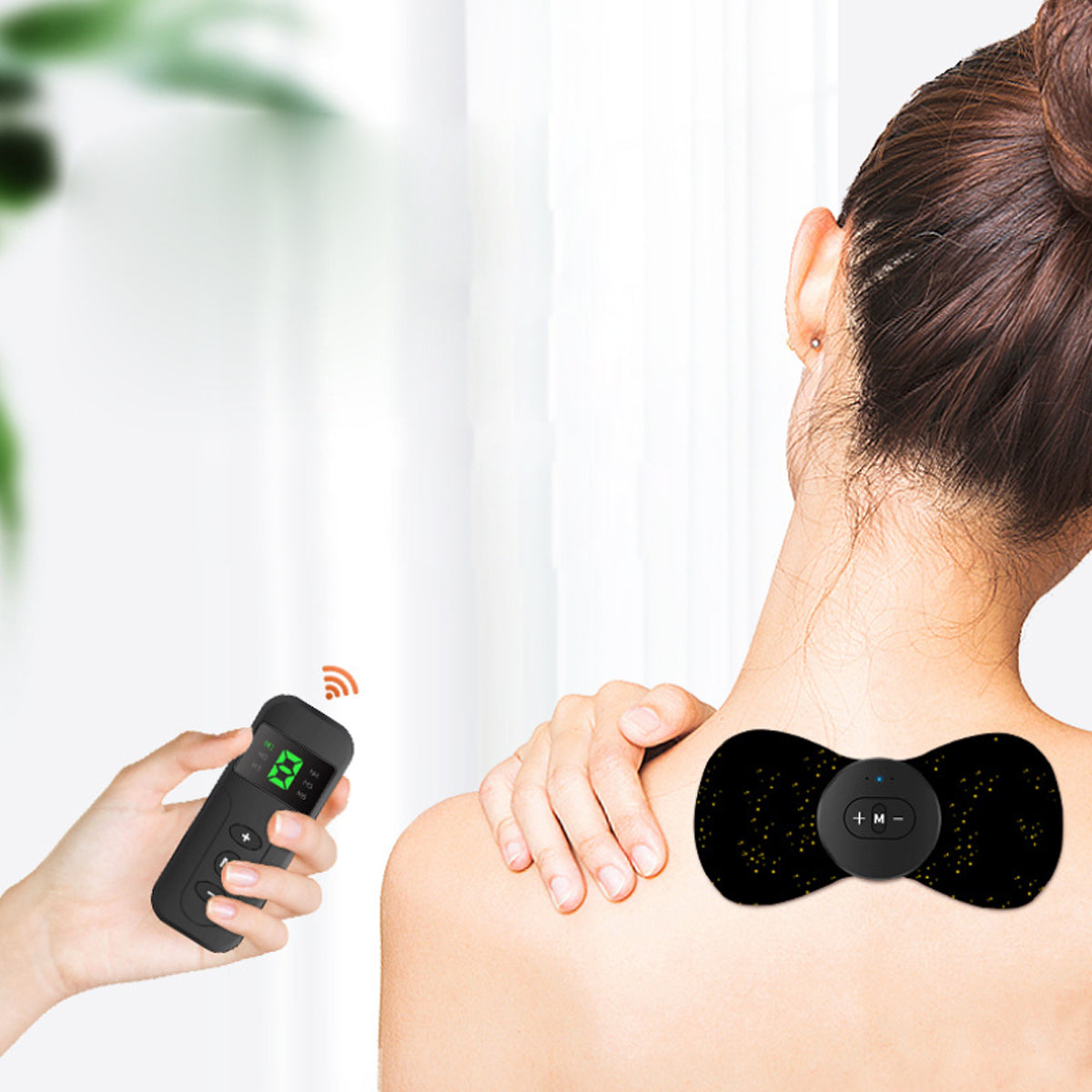 Neck Flex Mini Massager With Remote by VistaShops