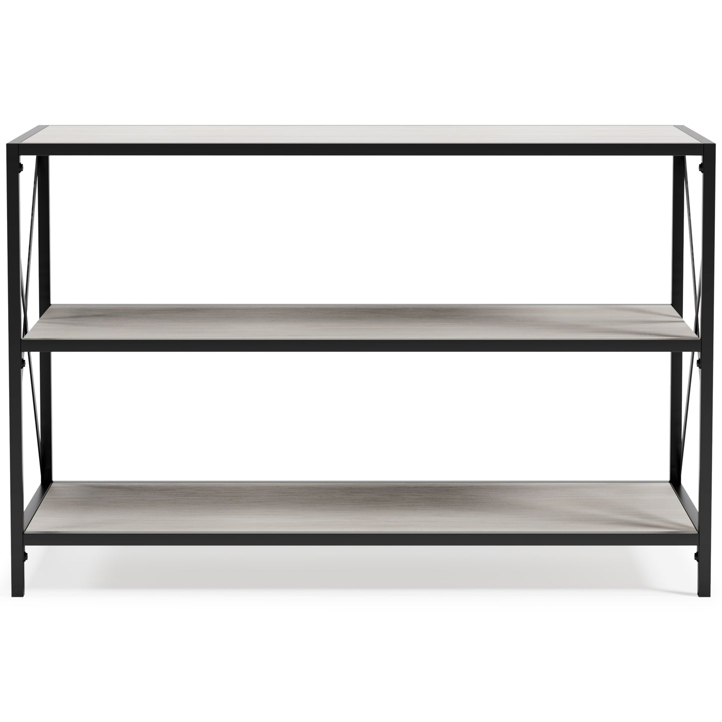 Ashley Bayflynn White+Black Casual Bookcase H288-60