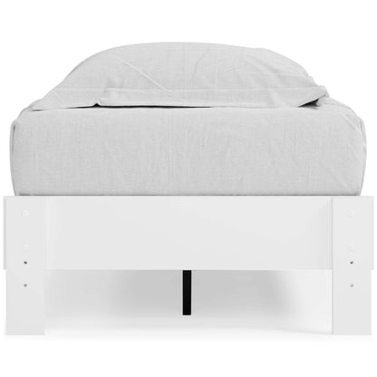 Ashley Piperton White Contemporary Twin Platform Bed EB1221-111