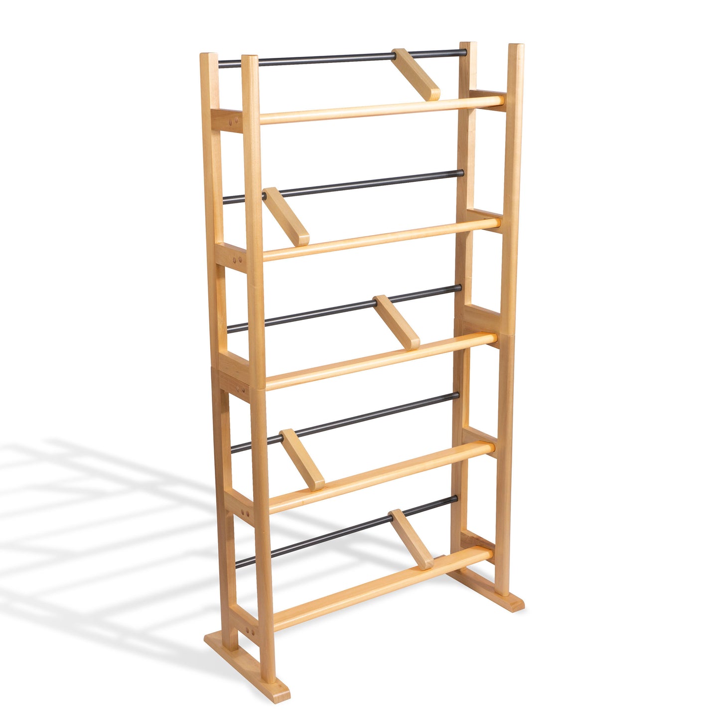 Atlantic 40" Element Media Storage Rack (230 CDs, 150 DVDs, 185 BluRays), Espresso or Maple