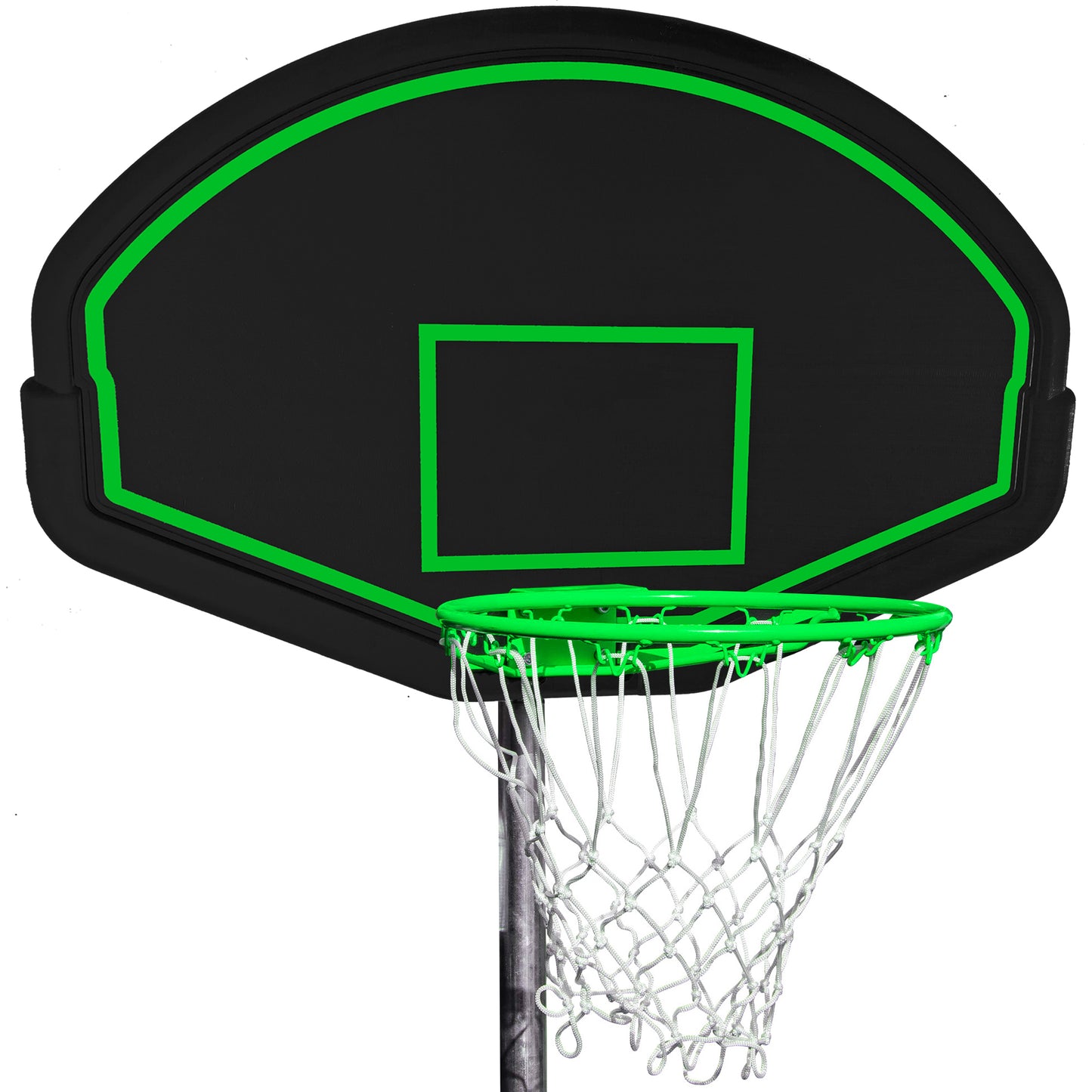 16FT TRAMPOLINE(GREEN) WITH BACKBOARD