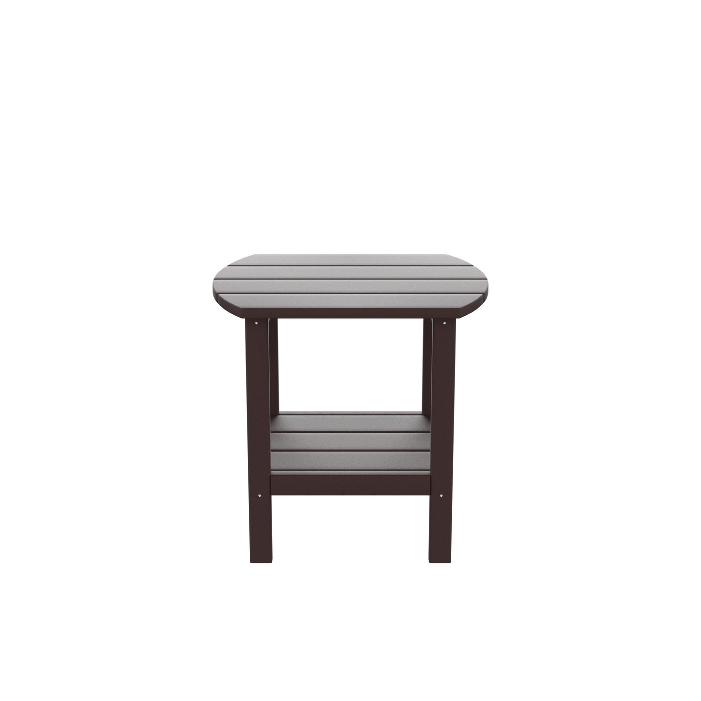 HDPE side table,adirondack table,porch table, patio table for outdoor and pool Brown