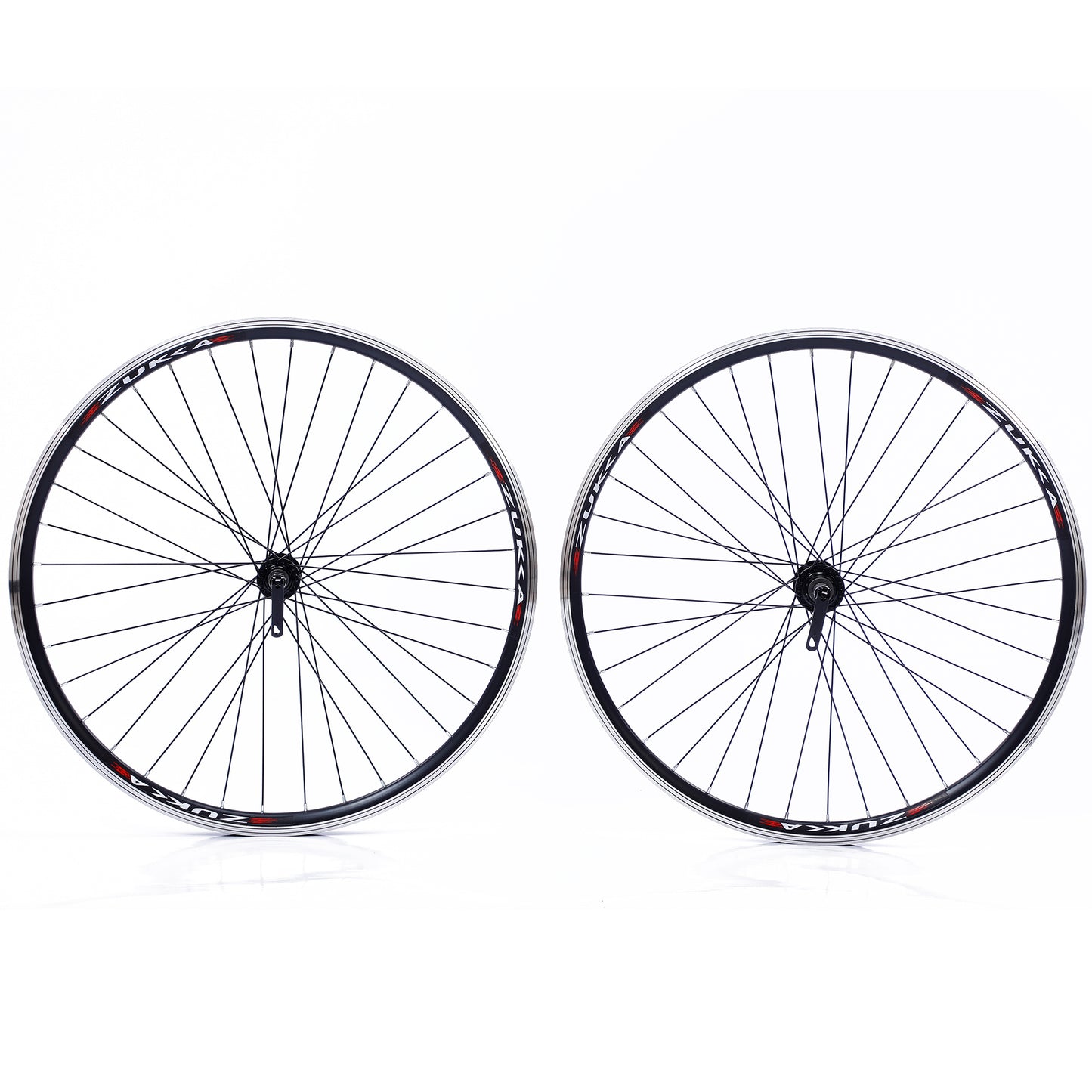 Front and Rear Bicycle Wheel 26”  36H