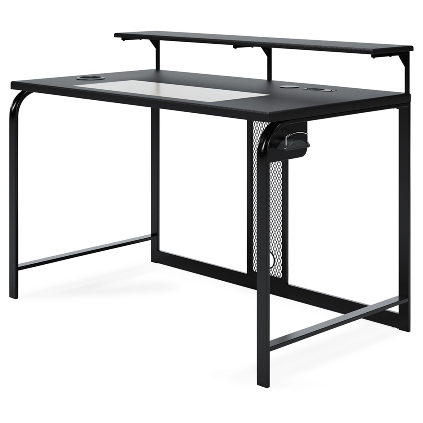 Ashley Lynxtyn 48" Black Contemporary Home Office Desk H400-110