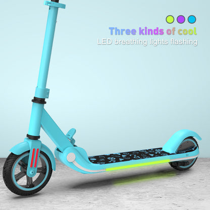 Kids Scooter Boys Girls Adjustable Safety Two Wheels Kids Electric Scooter