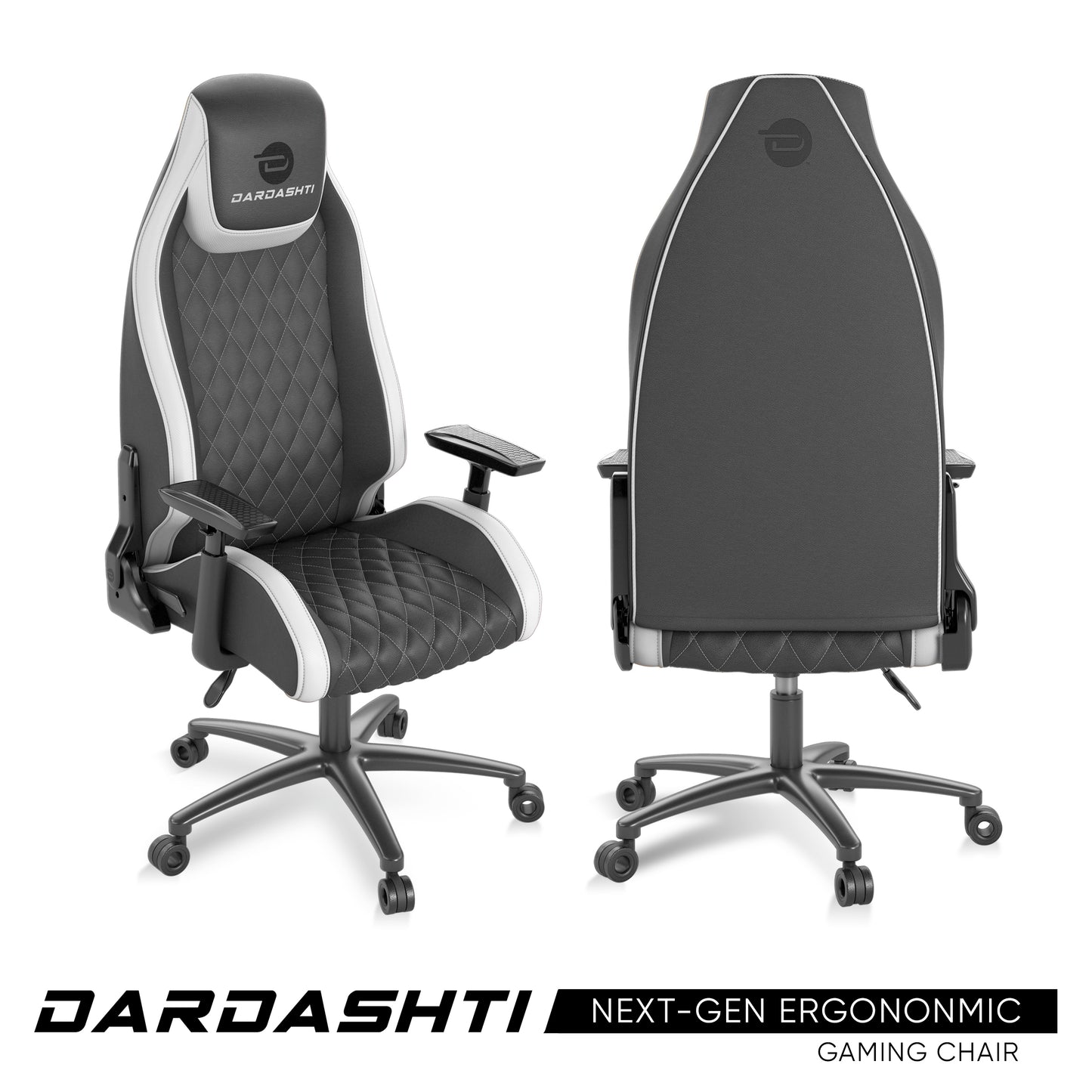 Dardashti Gaming Chair - Arctic White