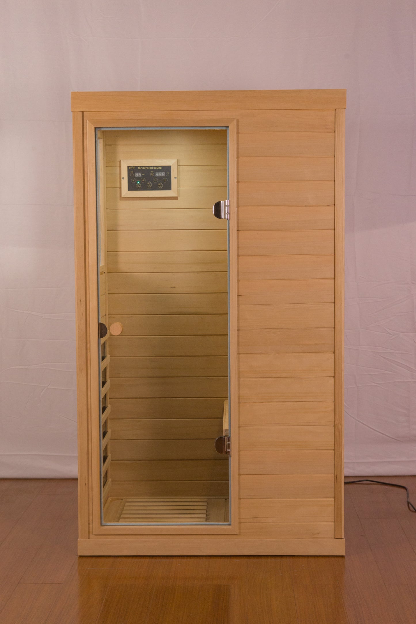 Mini Left Side  Hemlock Sauna Room