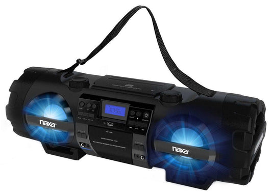 MP3/CD Bass Reflex Boombox & PA System with Bluetooth by VYSN