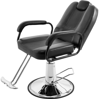 Deluxe Reclining Barber Chair with Heavy-Duty Pump for Beauty Salon Tatoo Spa Equipment