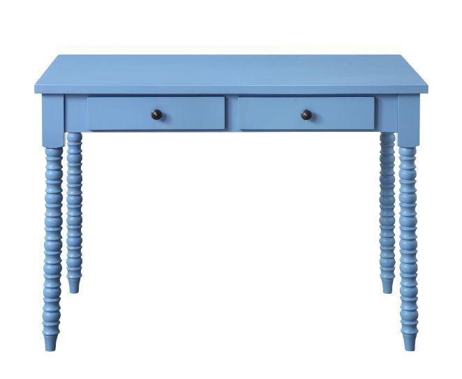 ACME Altmar Writing Desk, Blue Finish 93009