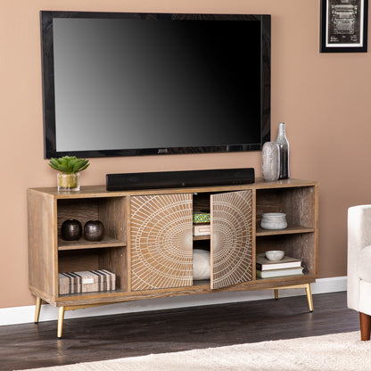 Crestbury Media Console w/ Storage