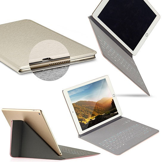 Ultra Thin Apple iPad Case With Touch Sensor Surface Keyboard And Stand by VistaShops