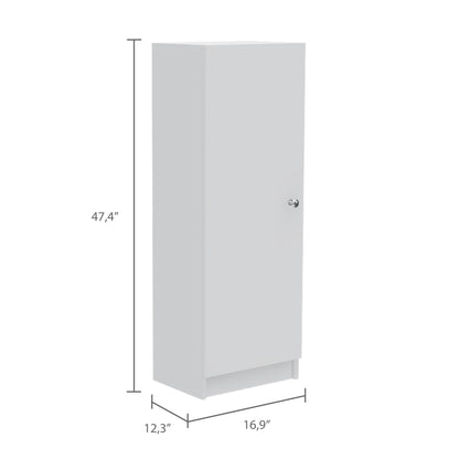 Richmond Rectangle Pantry Cabinet White