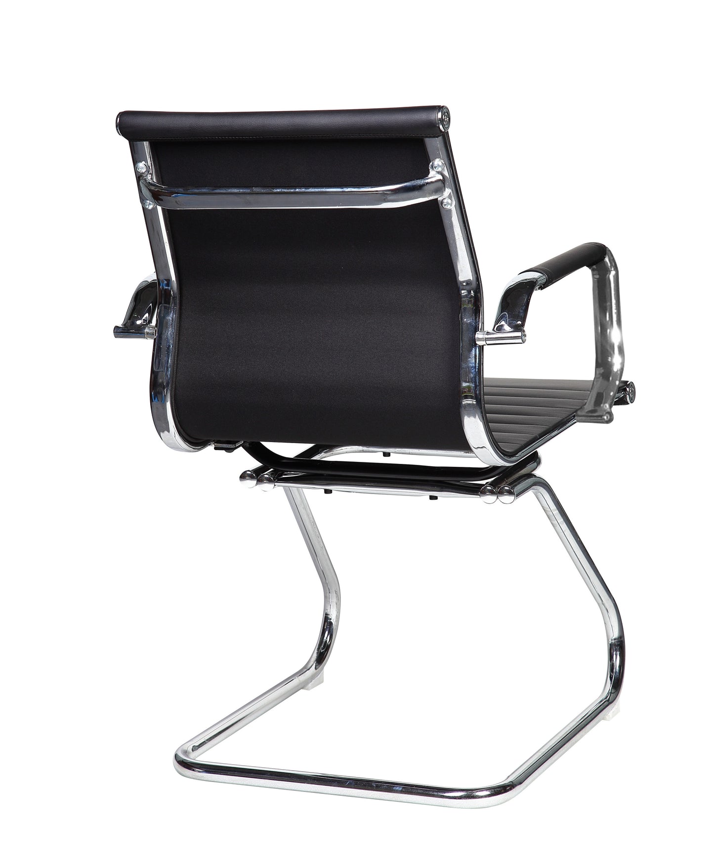 Techni Mobili Modern Visitor Office Chair, Black