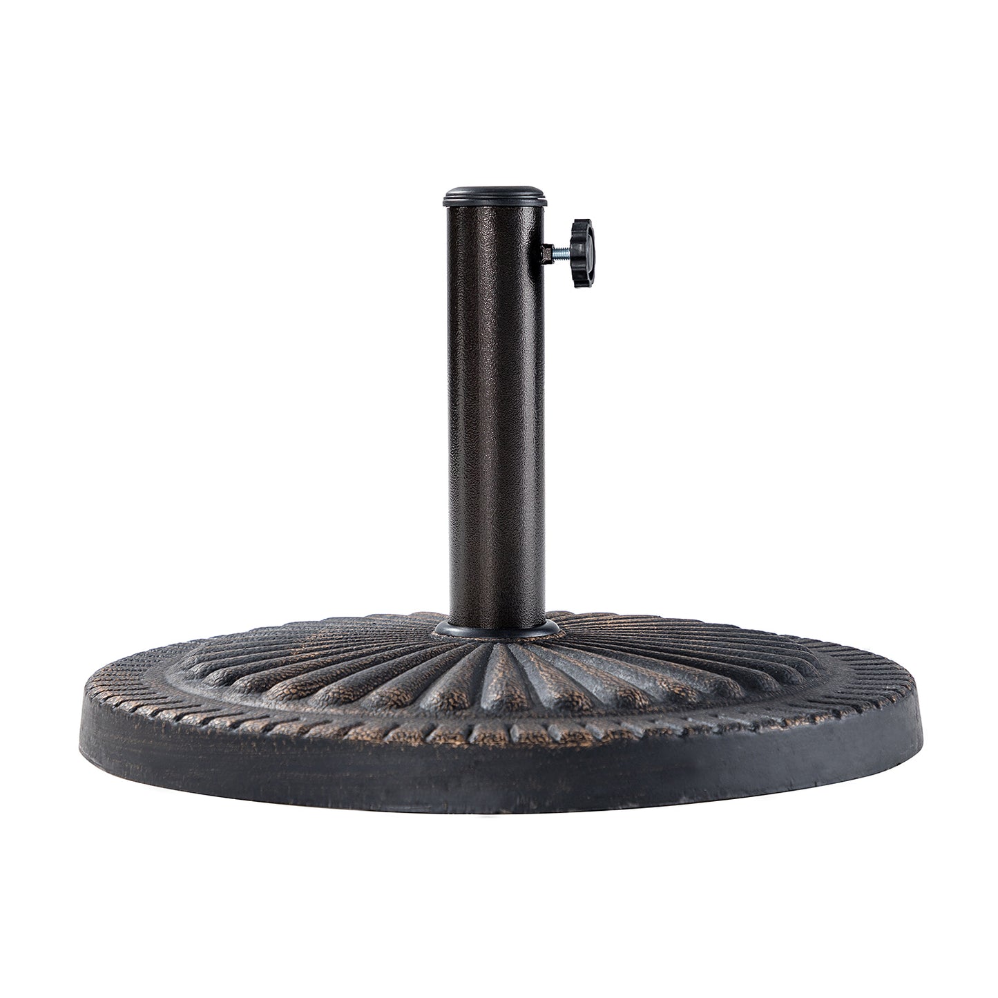 Rau Resin Free Standing Umbrella Base-BRONZE