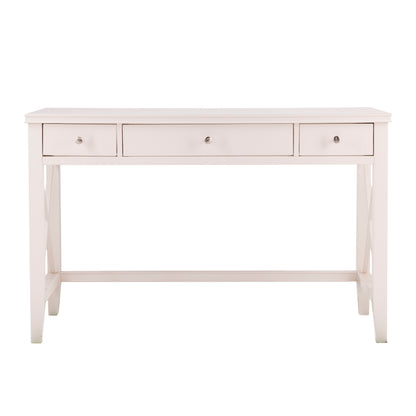 Larksmill Writing Desk - Modern Farmhouse Style - White