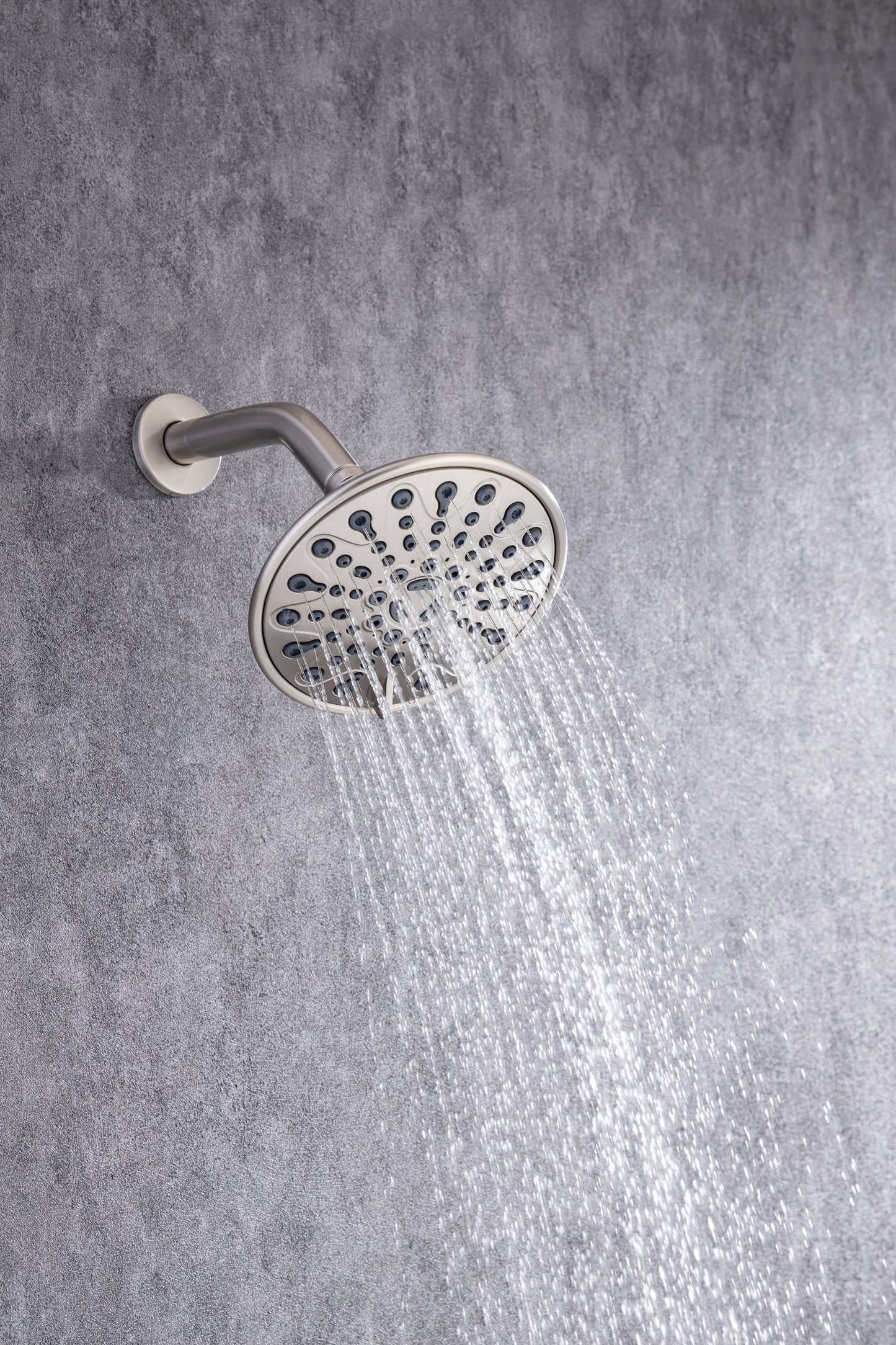 6 In. 6-Spray Balancing Shower Head Shower Faucet