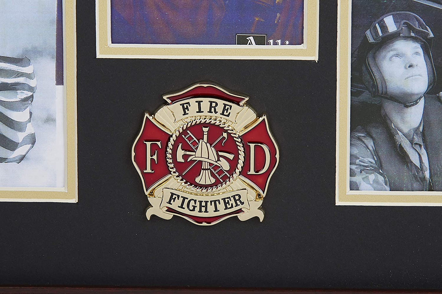The Military Gift Store Products Frame Firefighter Medallion 5-Picture Collage Frame. by The Military Gift Store