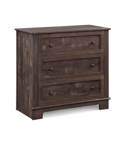 Grayson 3 Drawer Dresser Rustic Barnwood