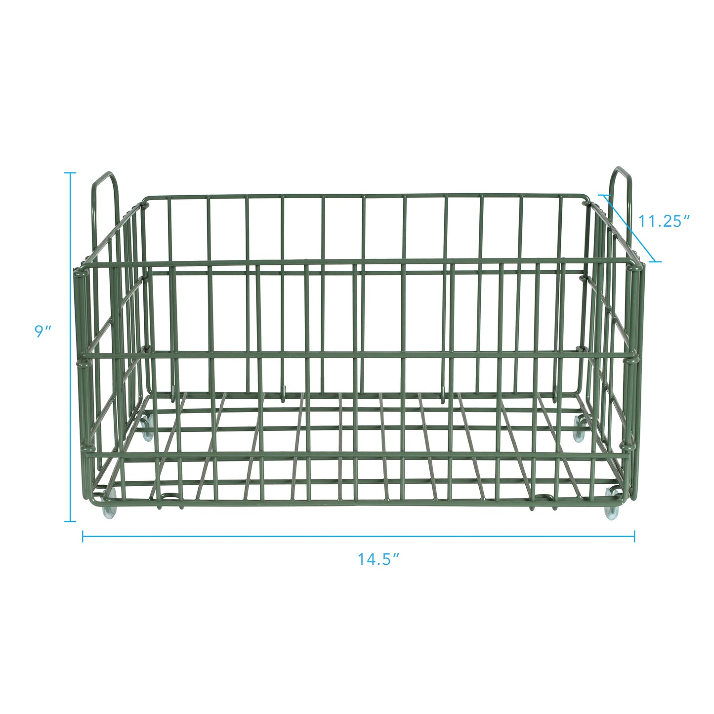 Basket - Wire / Green