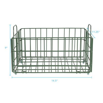 Basket - Wire / Green