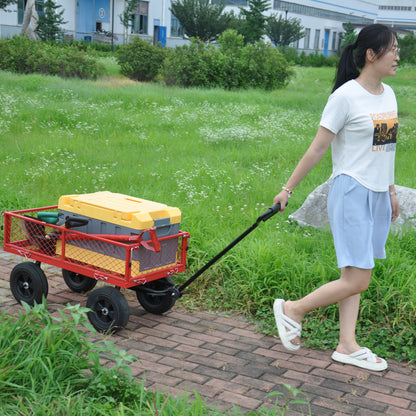 Tools cart Wagon Cart Garden cart trucks make it easier to transport firewood