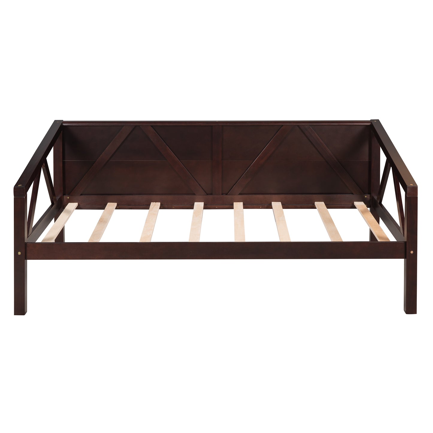 Twin size Daybed, Wood Slat Support, Espresso