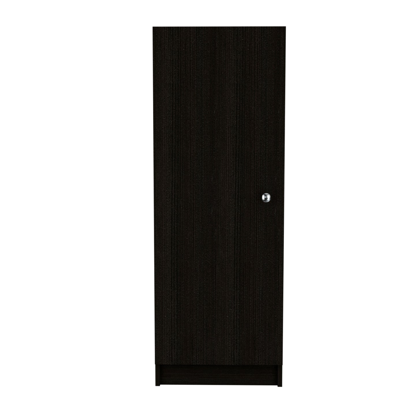 Richmond Rectangle Pantry Cabinet Black Wengue