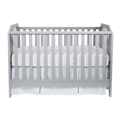 Celeste 3-in-1 Convertible Island Crib Light Gray