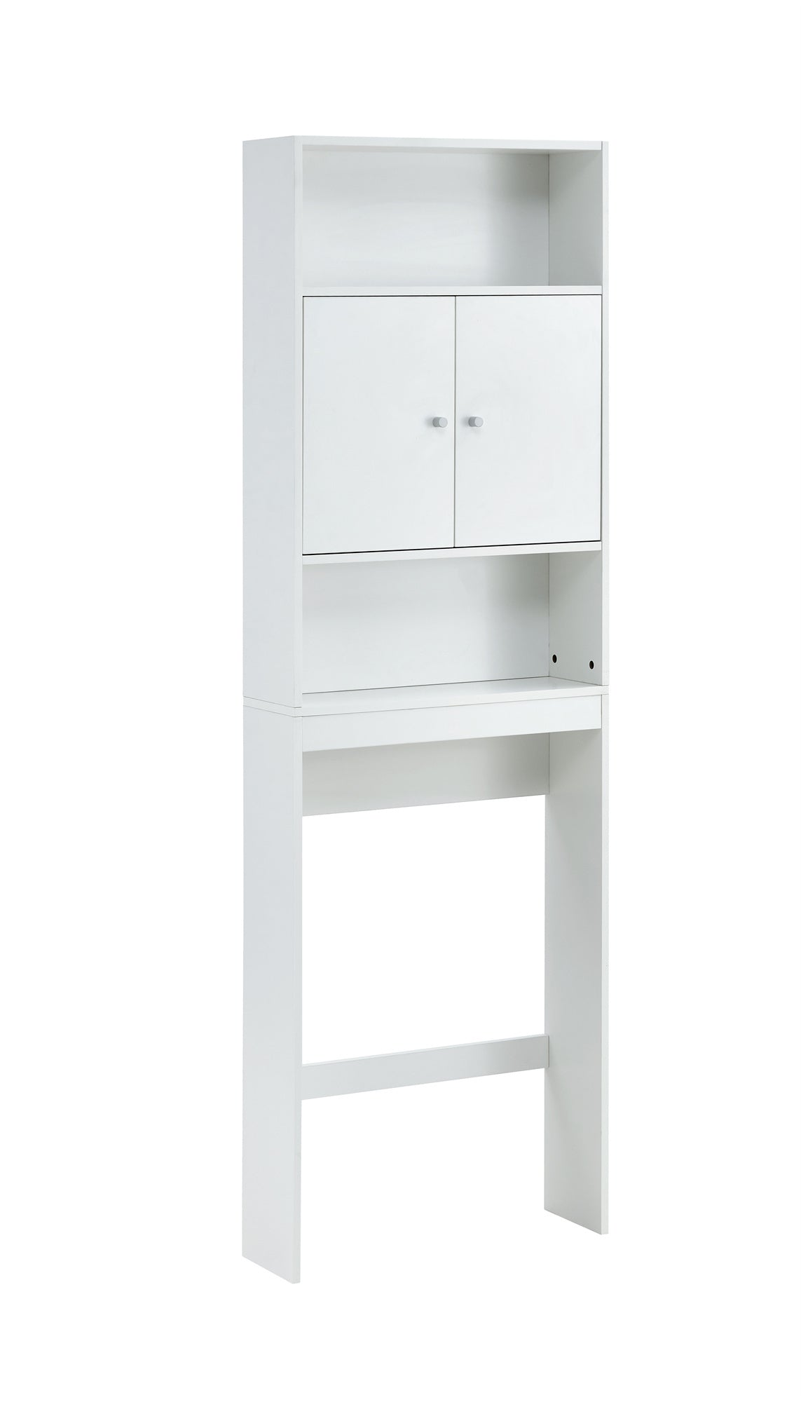 Home Bathroom Shelf Over-The-Toilet, Bathroom SpaceSaver, Bathroom, Tollilet storage cabinet,WHITE,MDF BOARD