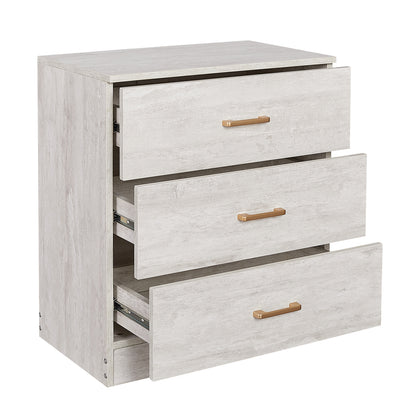 MDF STORAGE CABINET WITH 3 drawer ,ASSEMBLE REQUIRE