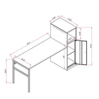 Work station/Home Office Desk Set