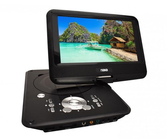 9" TFT LCD Swivel Screen Portable DVD Player with USB/SD/MMC Inputs by VYSN