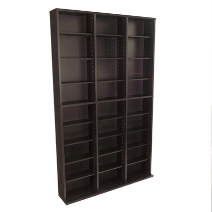 Cabinet-Atlantic Oskar Media Wall-Unit 756 Espresso