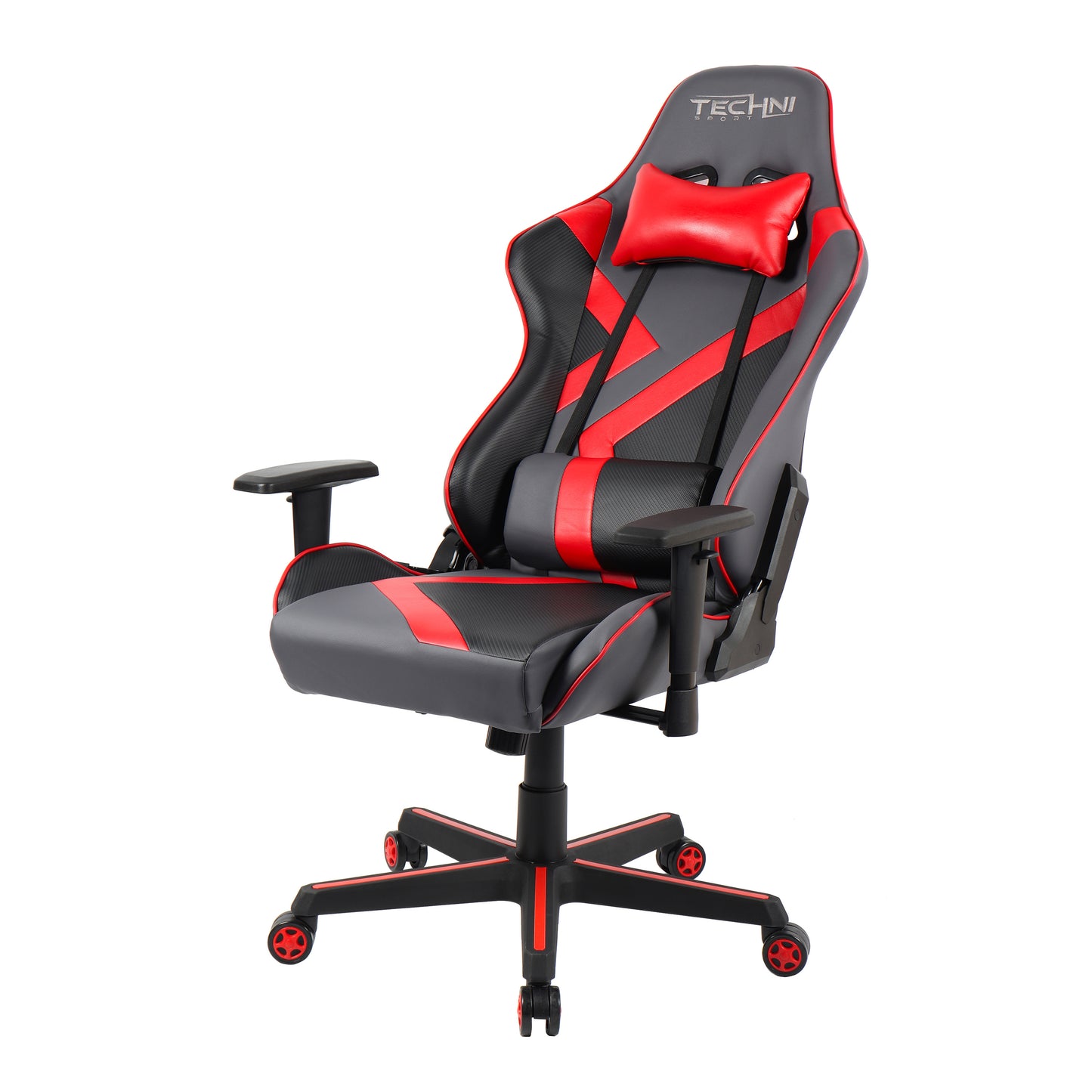 Techni Sport TS-70 Office-PC Gaming Chair, Red