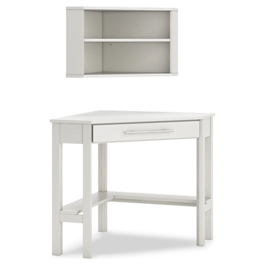 Ashley Grannen Contemporary Home Office Corner Desk with Bookcase H207H1