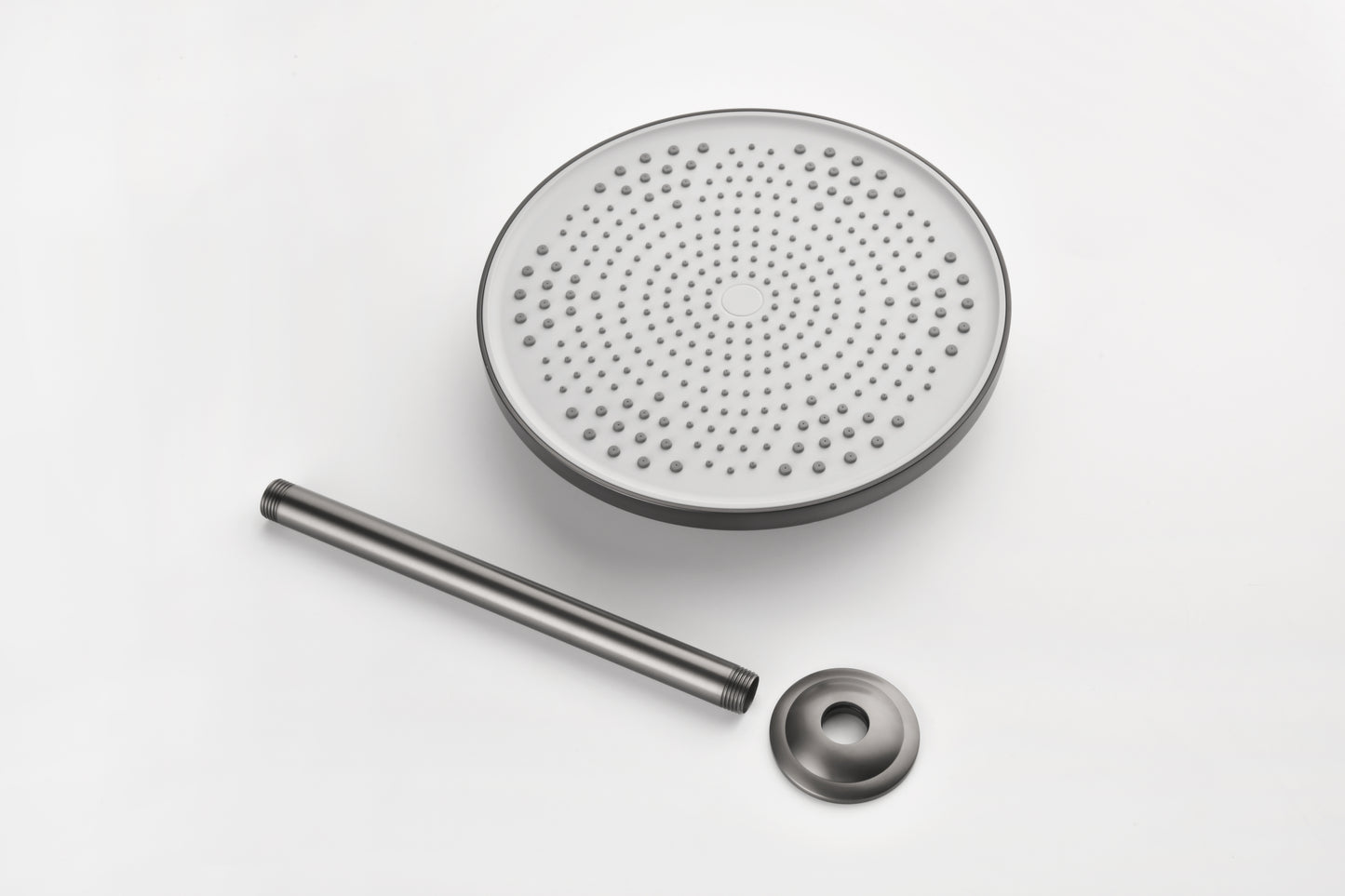 Shower Head - High Pressure Rain - Luxury Modern Look - No Hassle Tool-less 1-Min