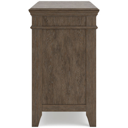 Ashley Janismore Weathered Gray Traditional Credenza H776-46