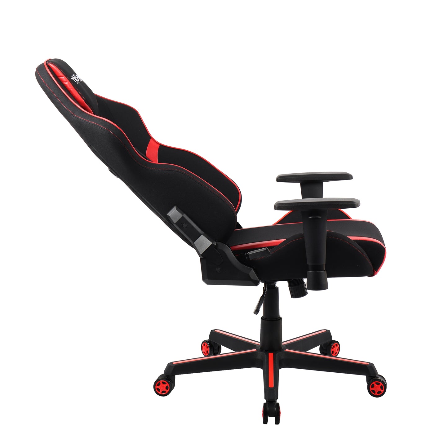 Techni Sport TSF-71 Fabric and PU Office-PC Gaming Chair,Red