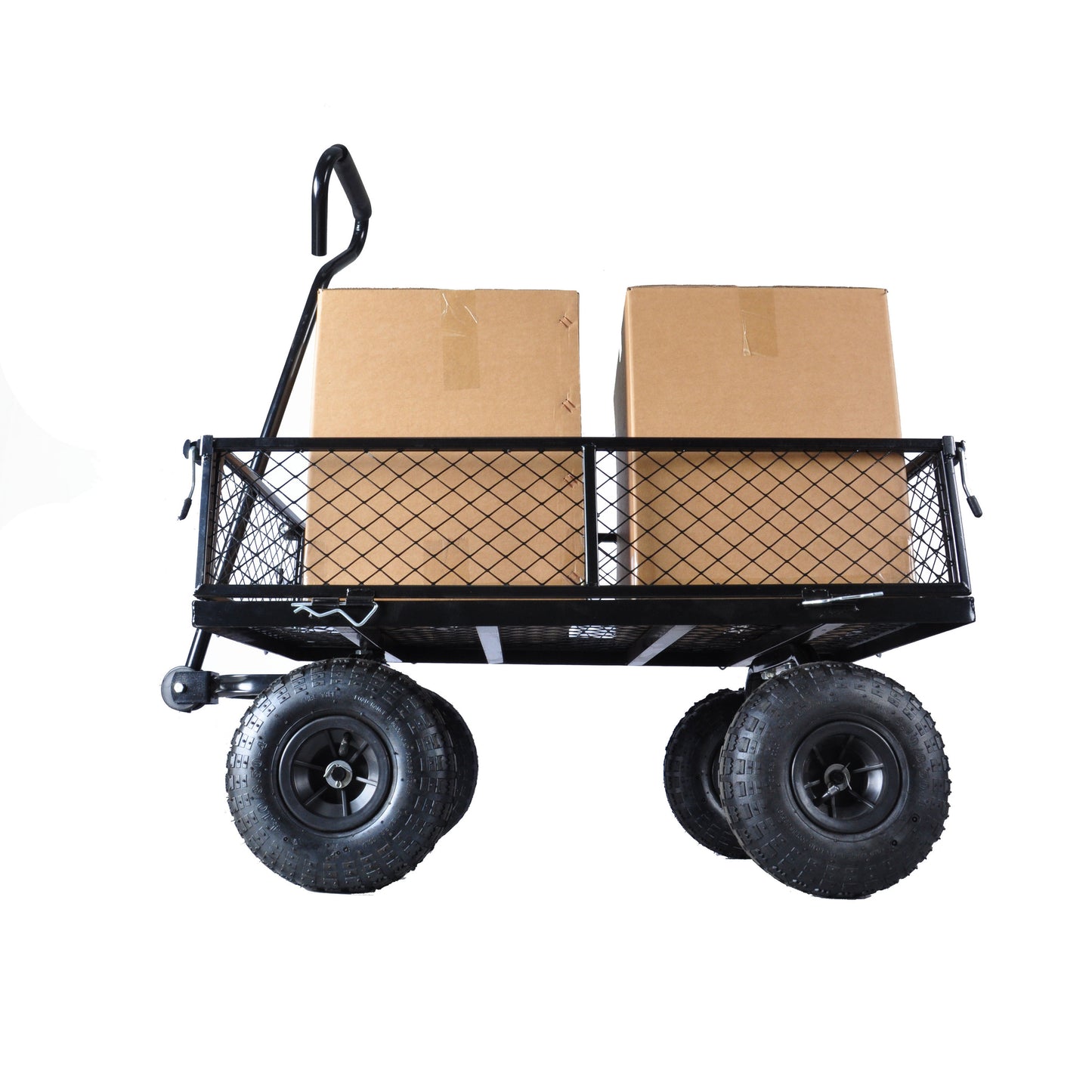 Wagon Cart Garden cart trucks make it easier to transport firewood TC1840BKG