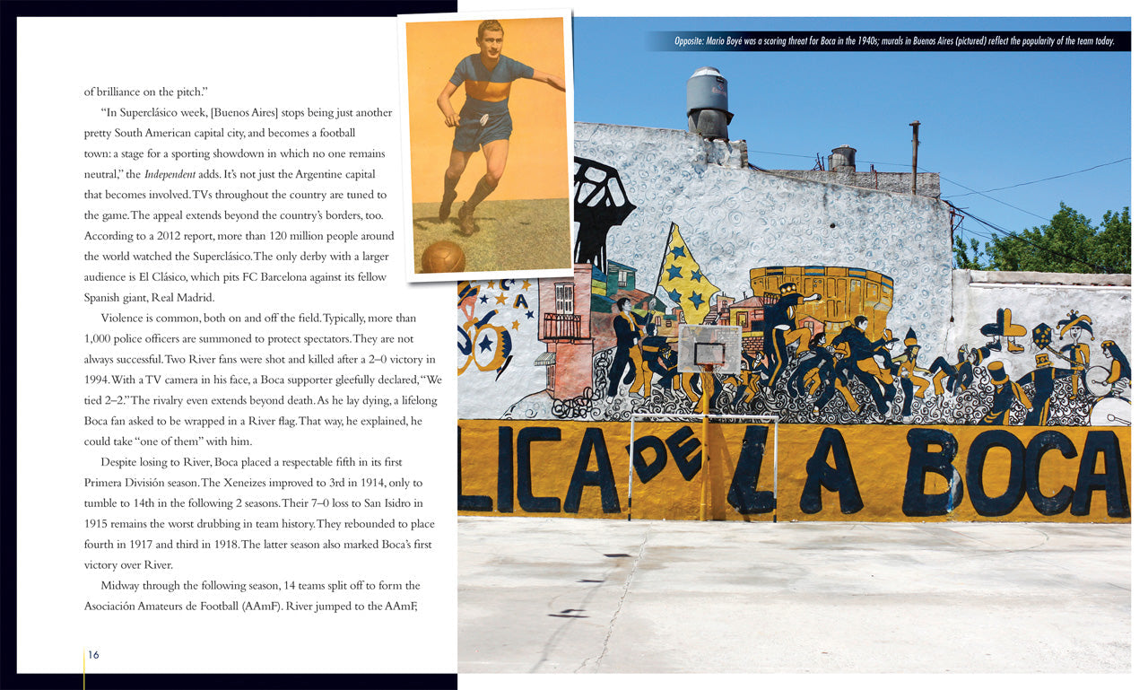 Soccer Champions: Boca Juniors by The Creative Company Shop