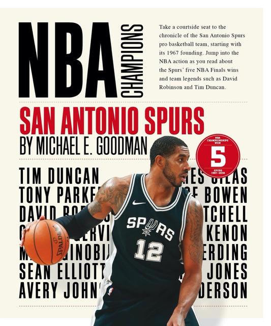 NBA Champions: San Antonio Spurs by The Creative Company Shop