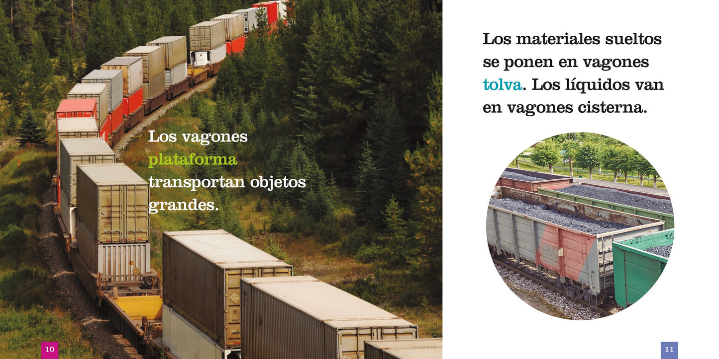 Semillas del saber: Los trenes cargueros by The Creative Company Shop