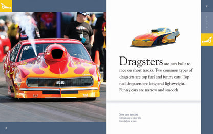 Amazing Racing Cars: Dragsters by The Creative Company Shop