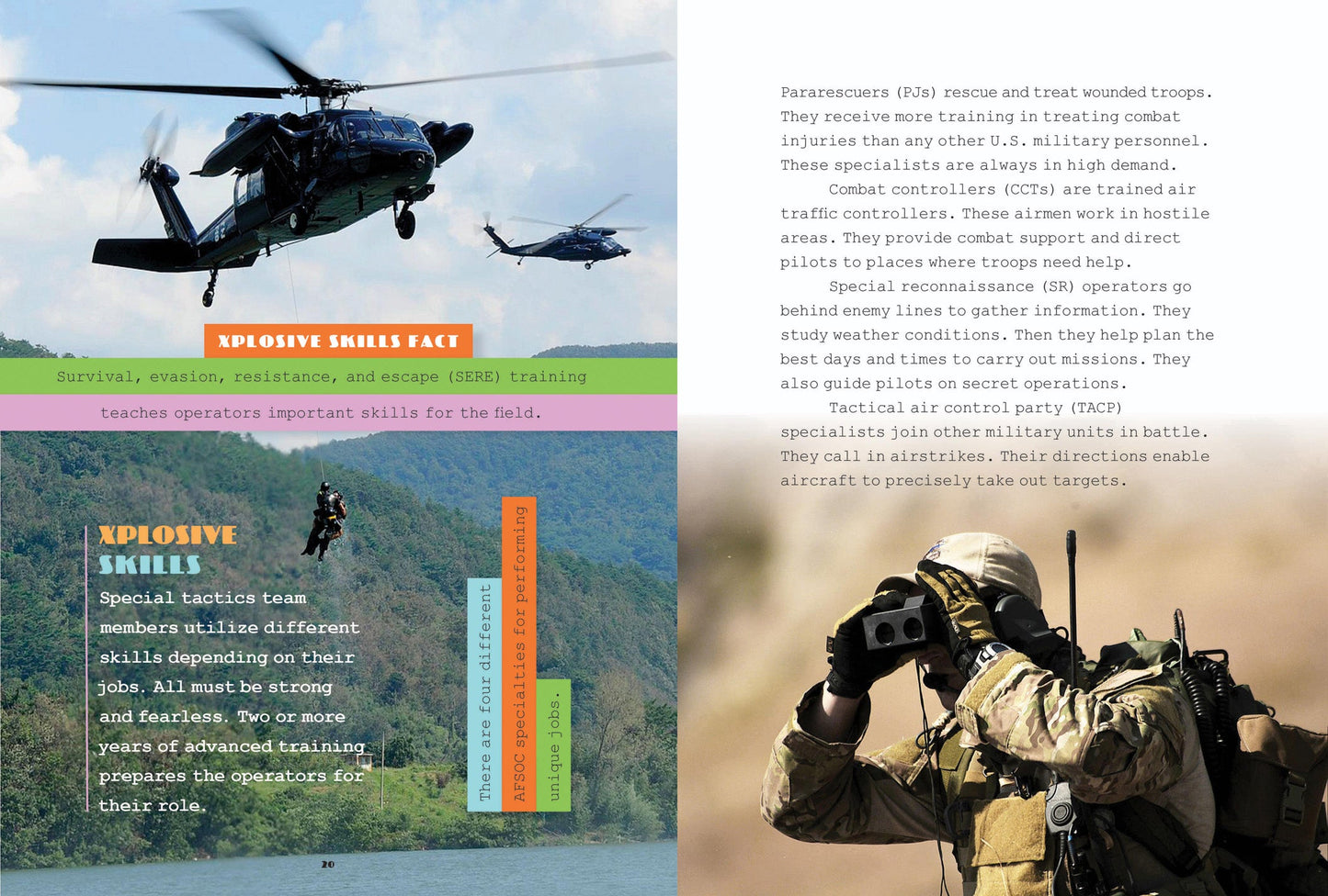 X-Books: Special Forces: AFSOC by The Creative Company Shop