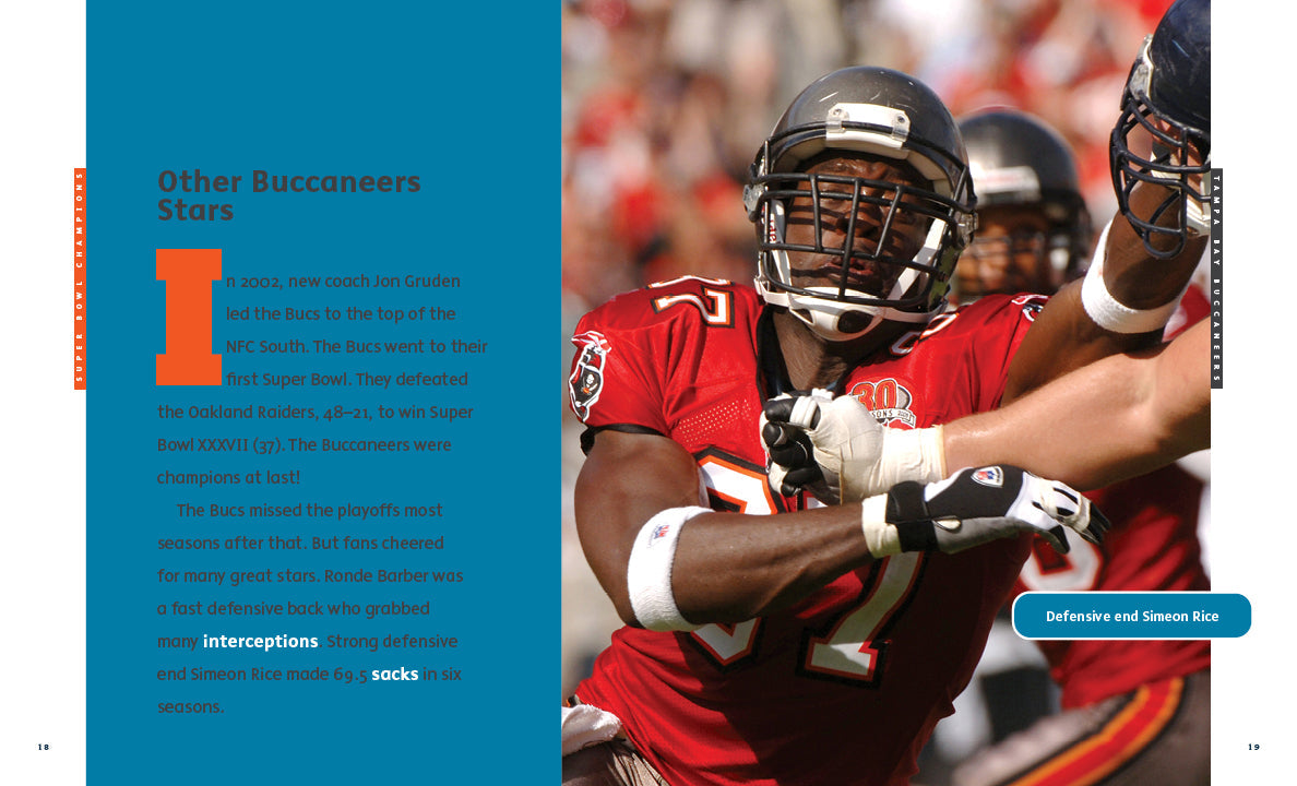 Creative Sports: Super Bowl Champions: Tampa Bay Buccaneers (2023) by The Creative Company Shop