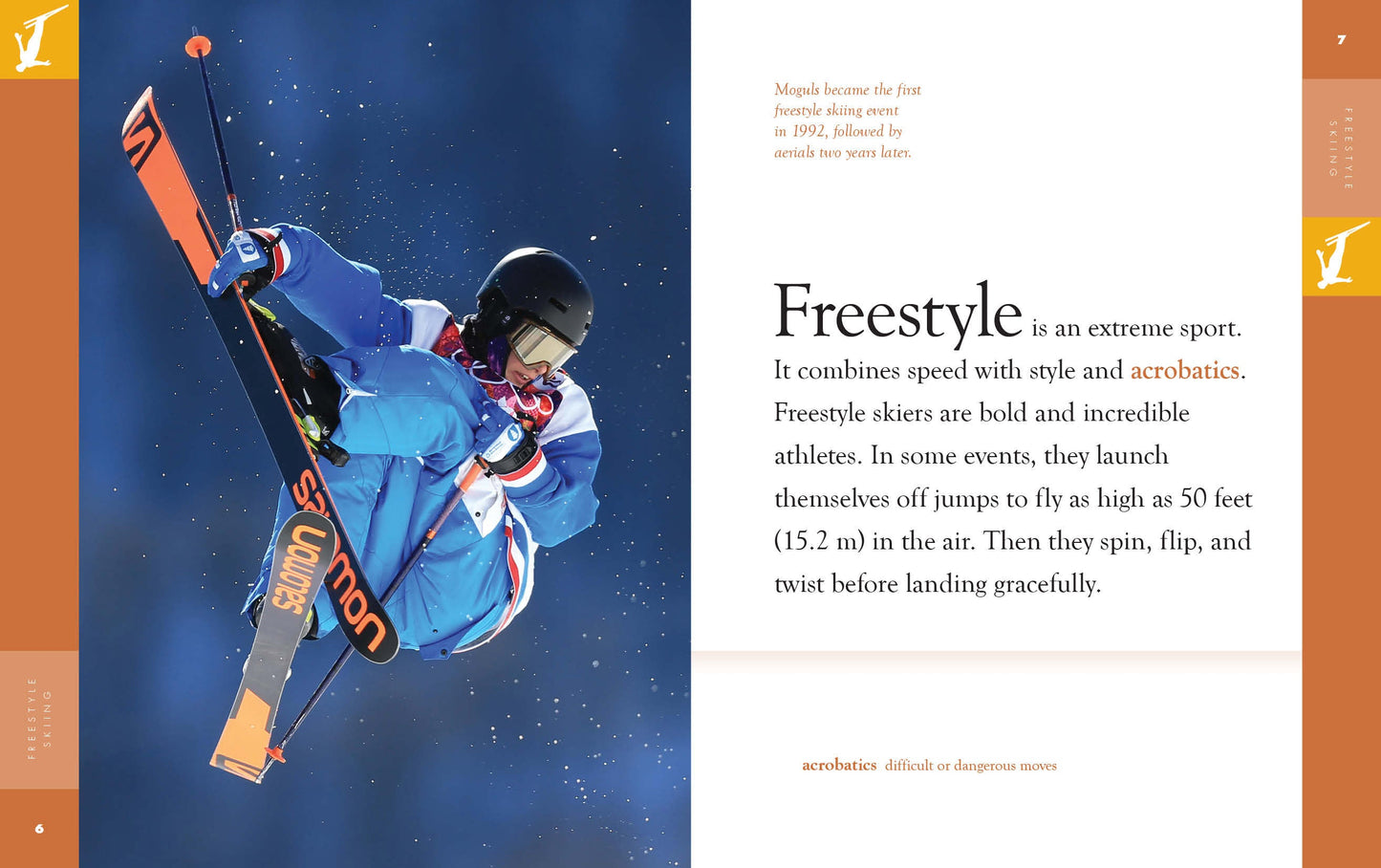 Amazing Winter Olympics: Freestyle Skiing by The Creative Company Shop