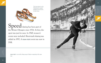 Amazing Winter Olympics: Speed Skating by The Creative Company Shop