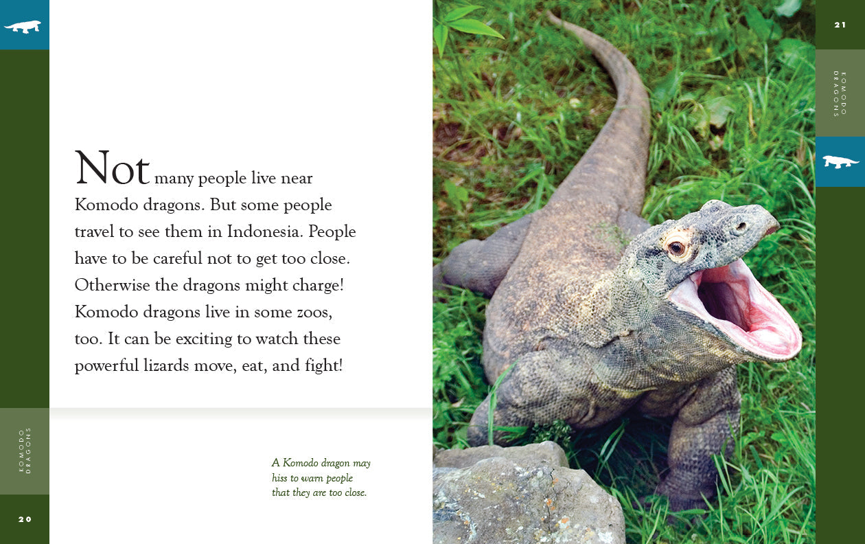 Amazing Animals - New Edition: Komodo Dragons by The Creative Company Shop